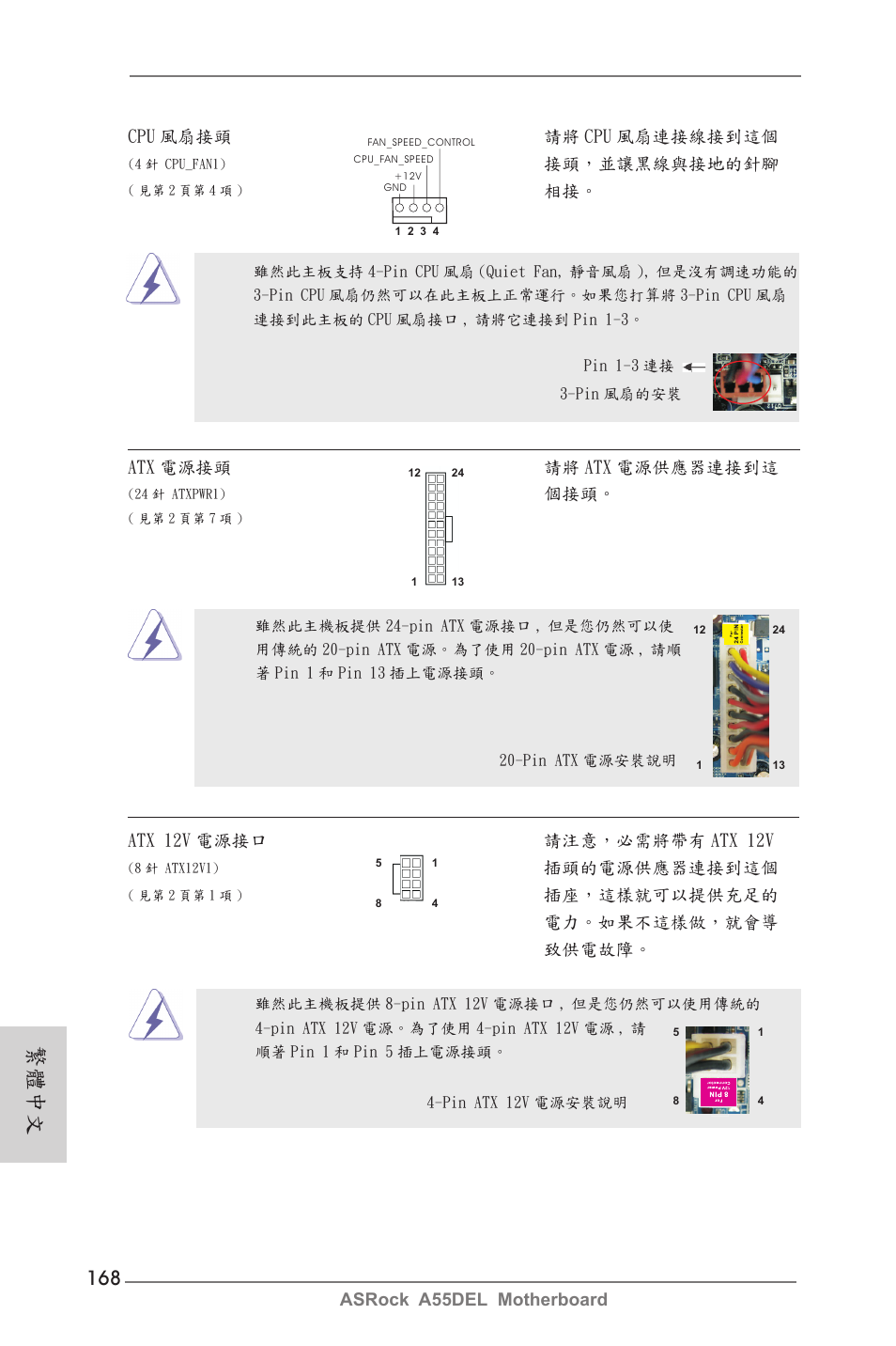 繁體中文 | ASRock A55DEL User Manual | Page 168 / 181