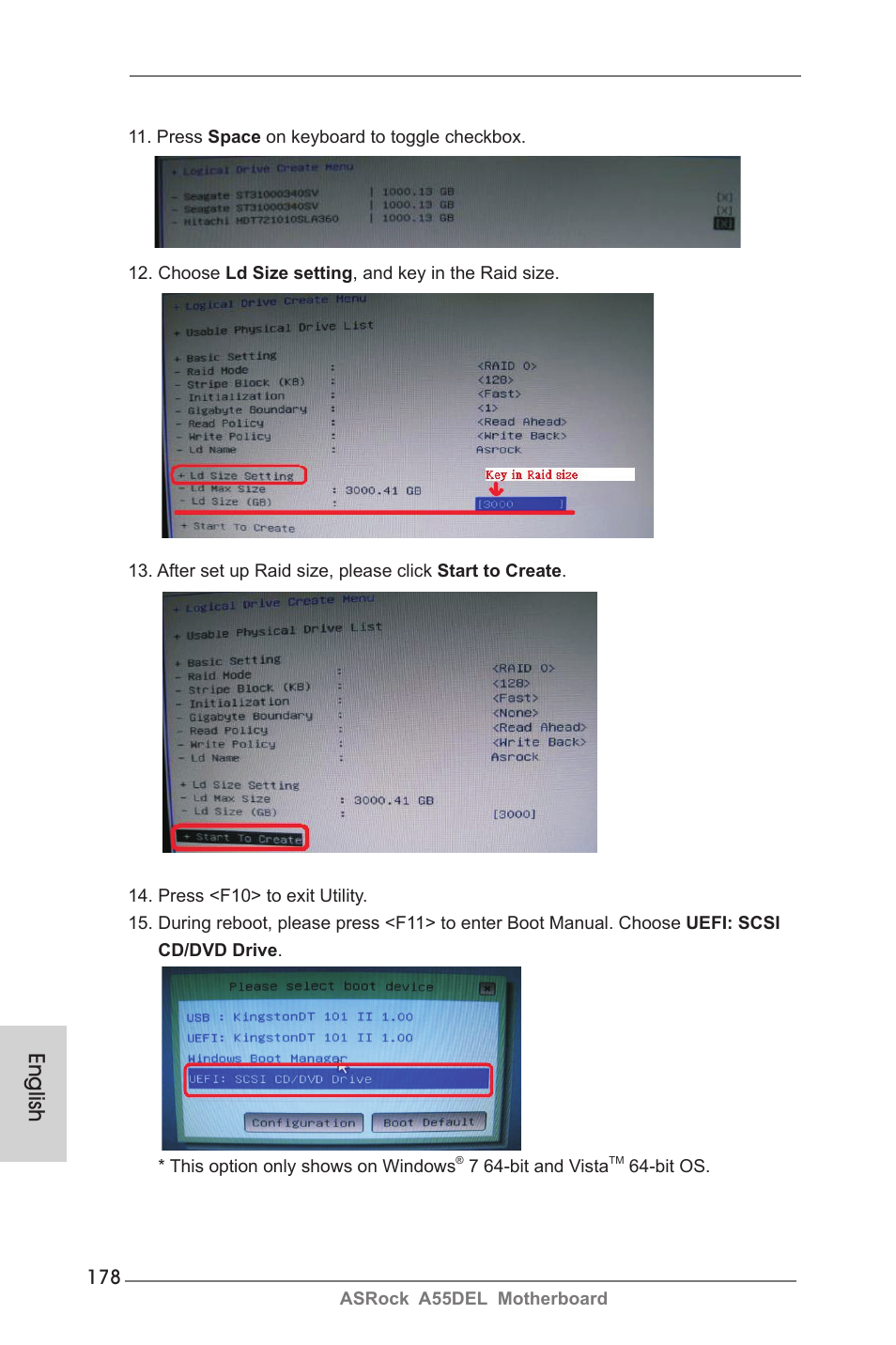 English | ASRock A55DEL User Manual | Page 178 / 181