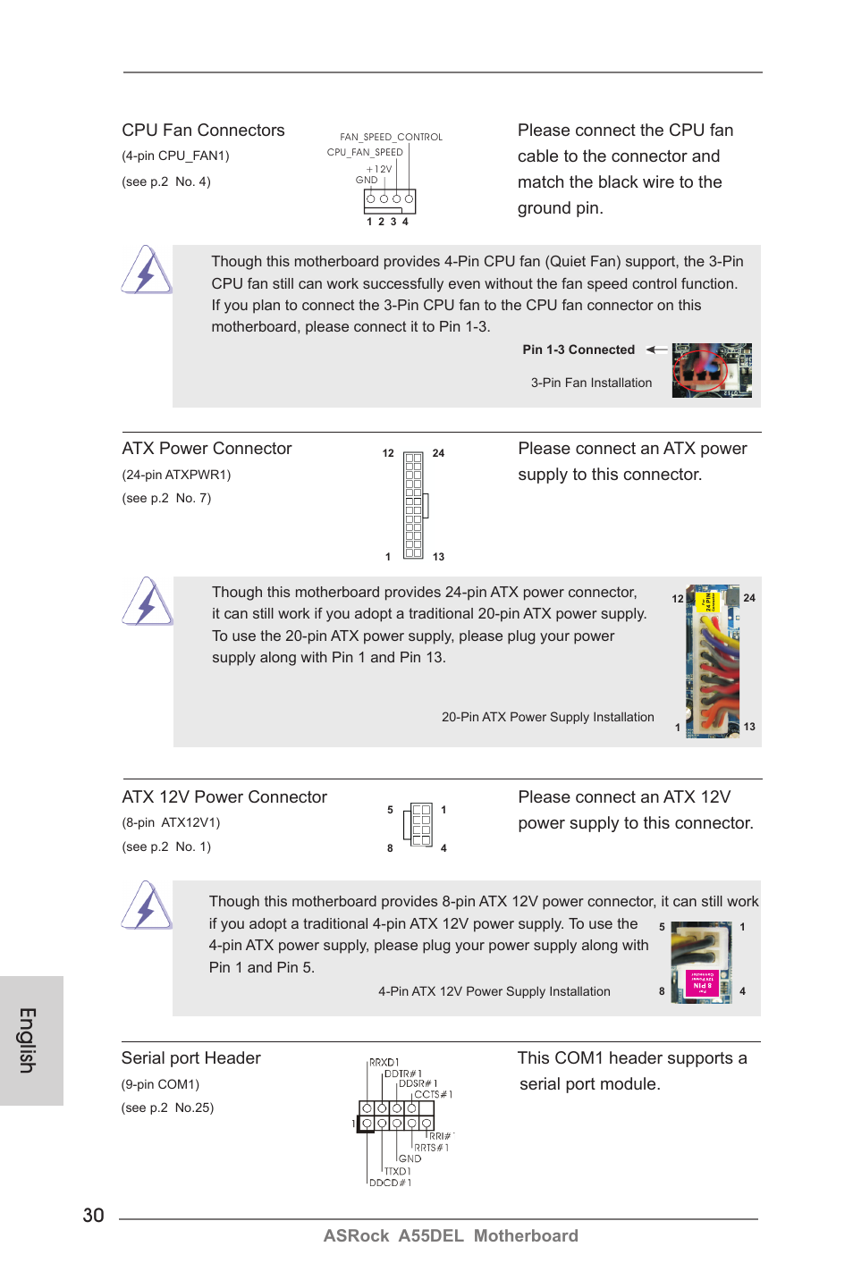 English | ASRock A55DEL User Manual | Page 30 / 181