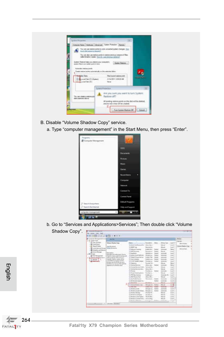 English | ASRock Fatal1ty X79 Champion User Manual | Page 264 / 265