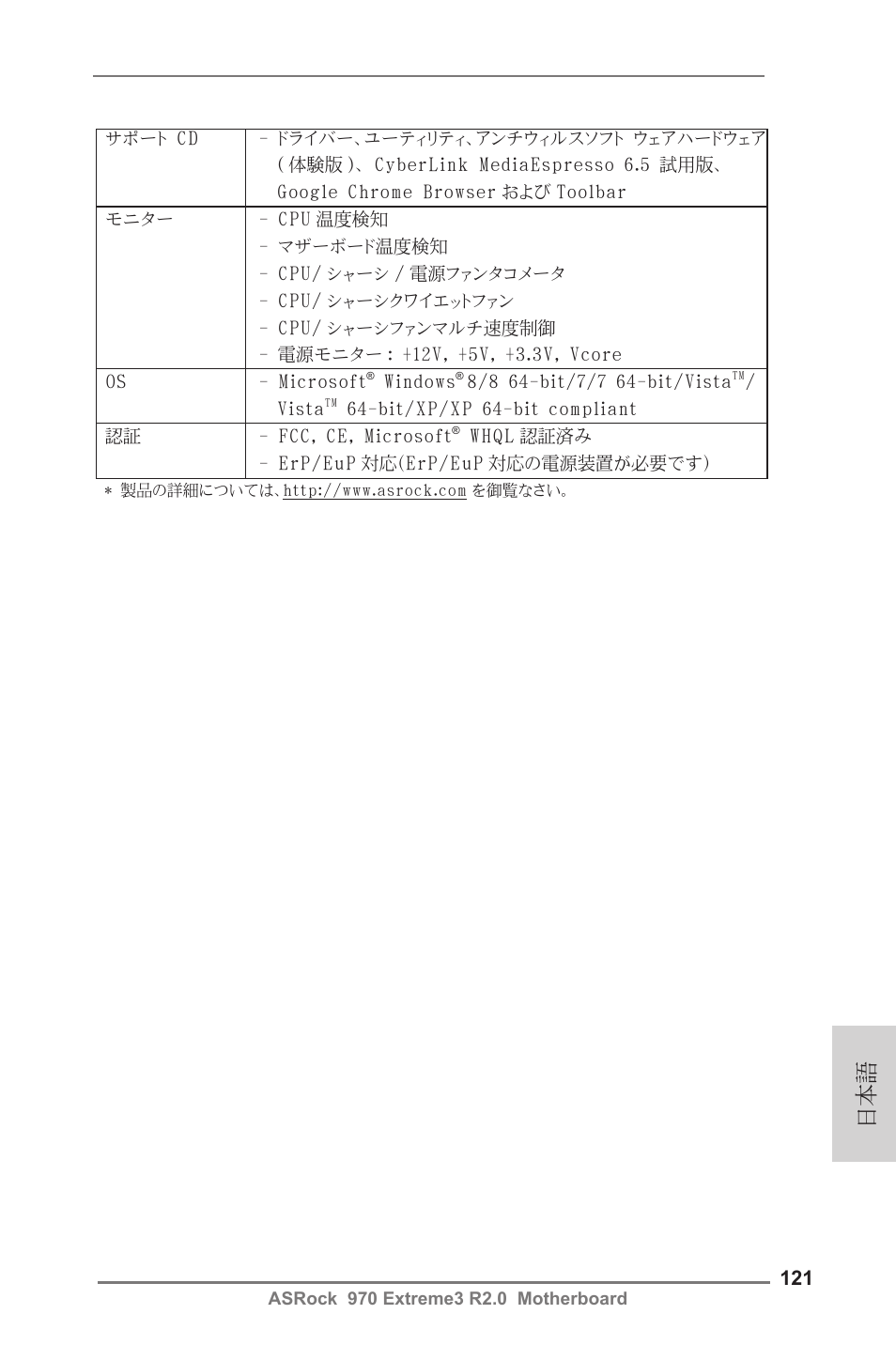 ASRock 970 Extreme3 R2.0 User Manual | Page 121 / 158