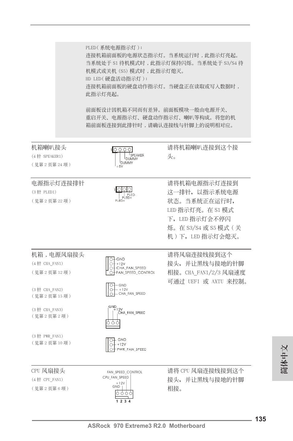 簡體中文 | ASRock 970 Extreme3 R2.0 User Manual | Page 135 / 158