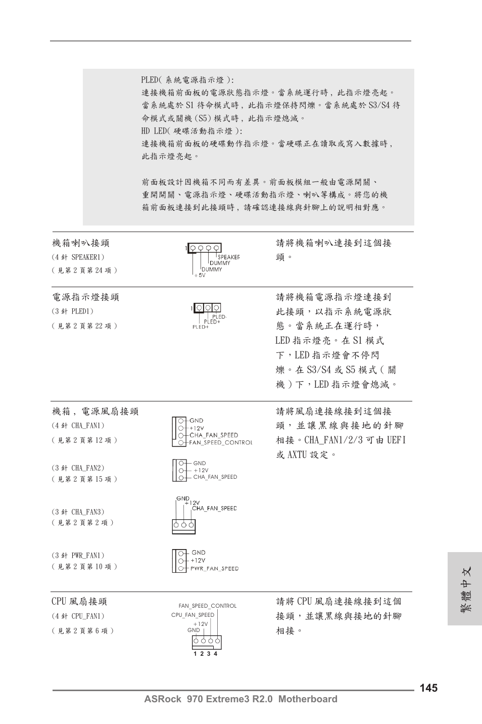 繁體中文 | ASRock 970 Extreme3 R2.0 User Manual | Page 145 / 158