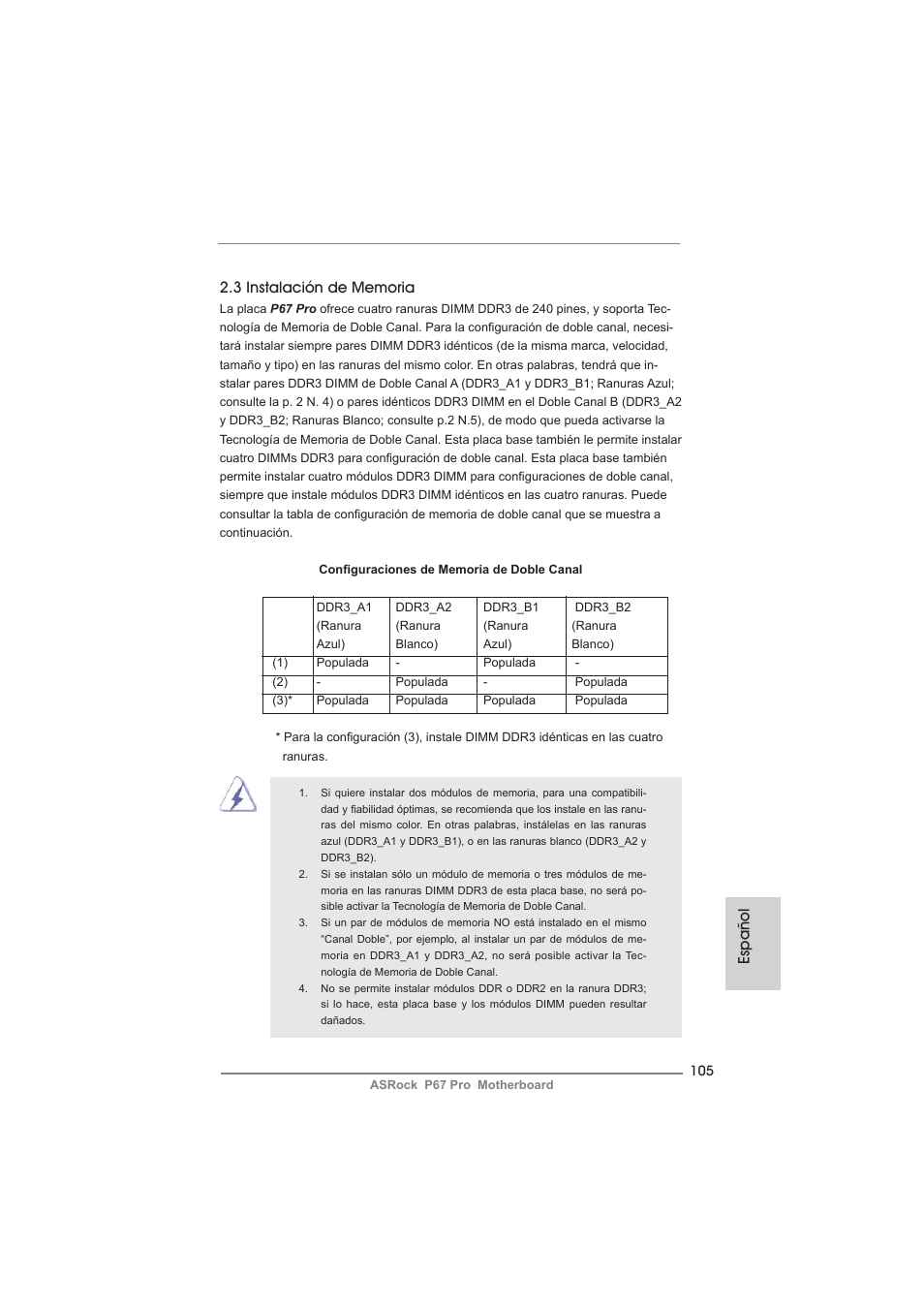 ASRock P67 Pro User Manual | Page 105 / 245