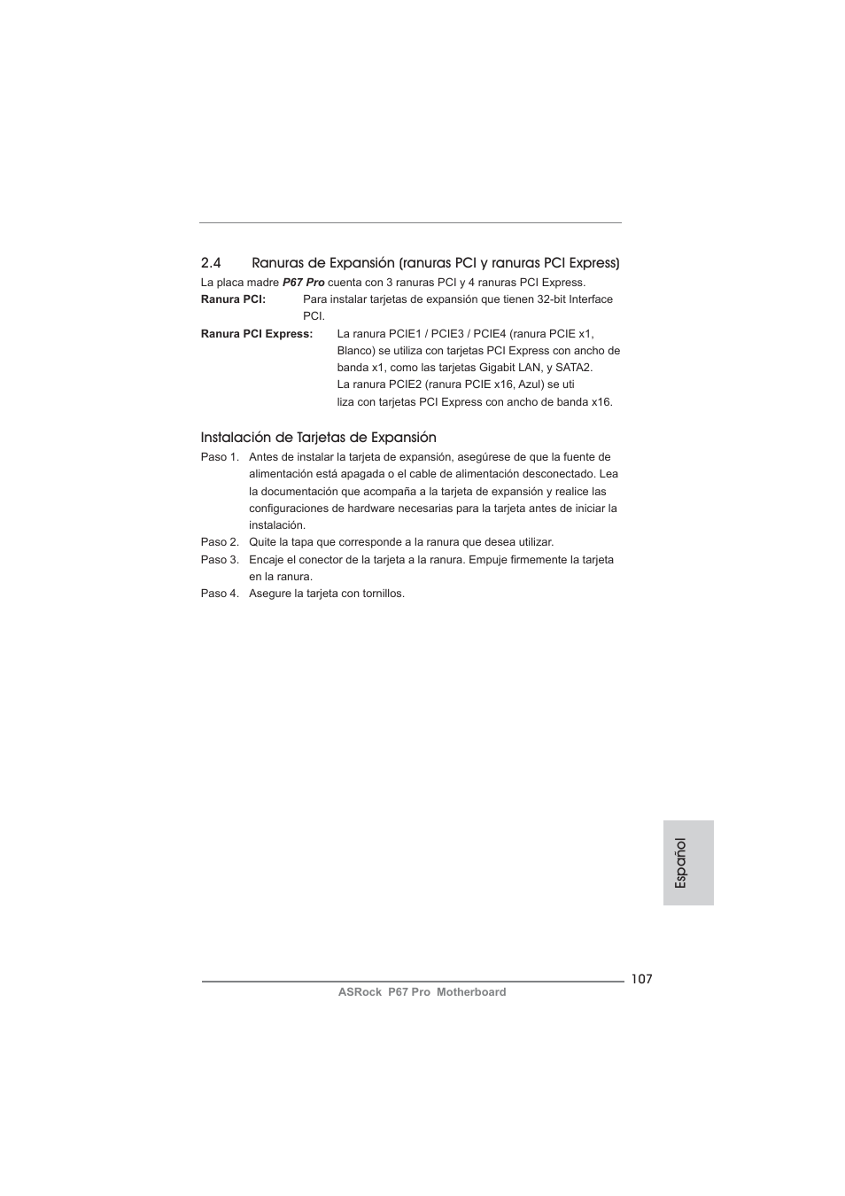 ASRock P67 Pro User Manual | Page 107 / 245