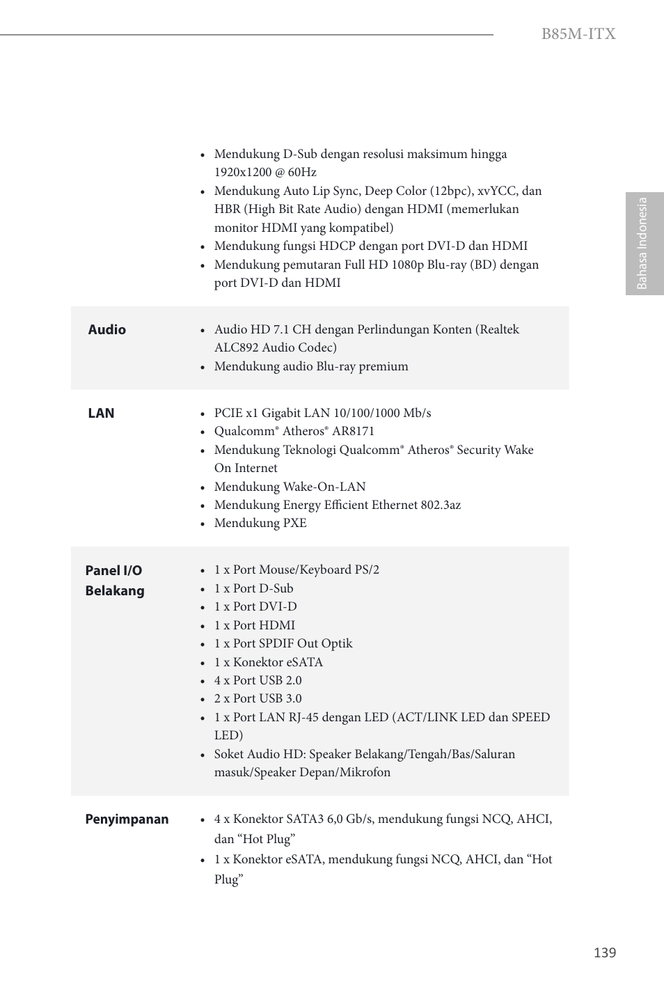 B85m-itx | ASRock B85M-ITX User Manual | Page 140 / 159