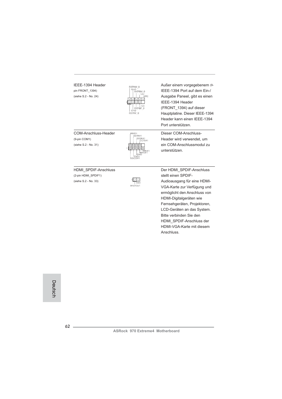 Deutsch | ASRock 970 Extreme4 User Manual | Page 62 / 283