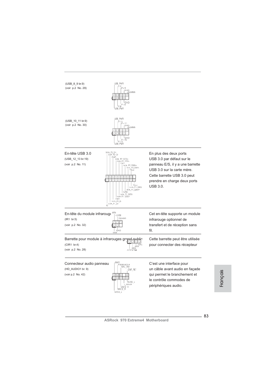 Français | ASRock 970 Extreme4 User Manual | Page 83 / 283