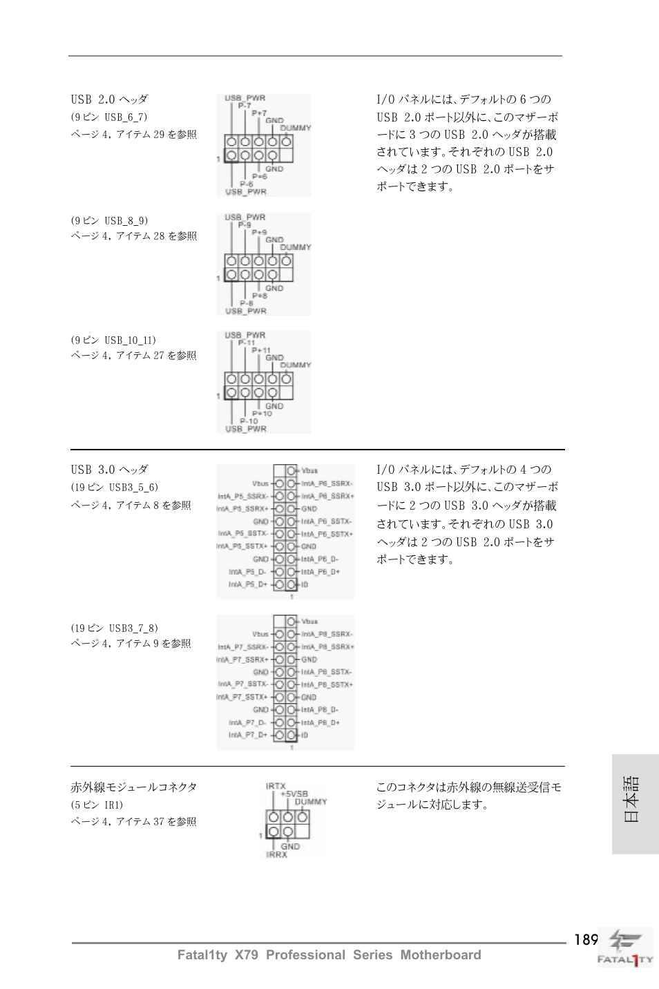ASRock Fatal1ty X79 Professional User Manual | Page 189 / 238