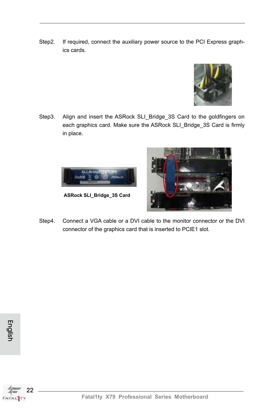 English | ASRock Fatal1ty X79 Professional User Manual | Page 22 / 238