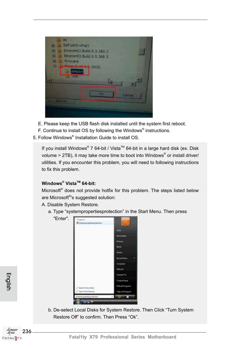 English | ASRock Fatal1ty X79 Professional User Manual | Page 236 / 238