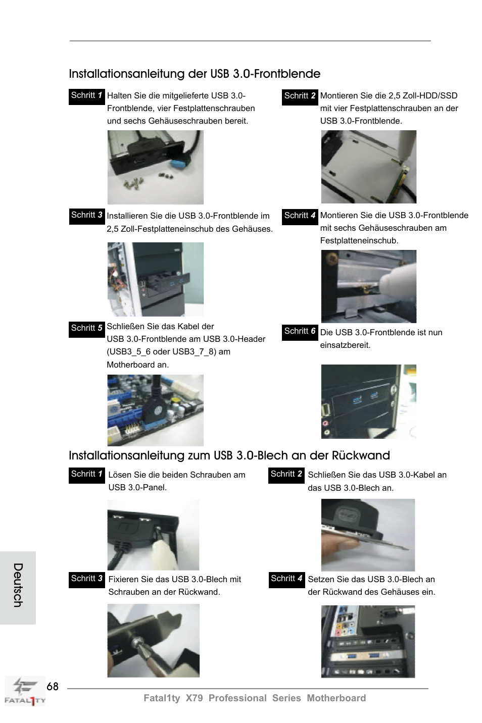 ASRock Fatal1ty X79 Professional User Manual | Page 68 / 238