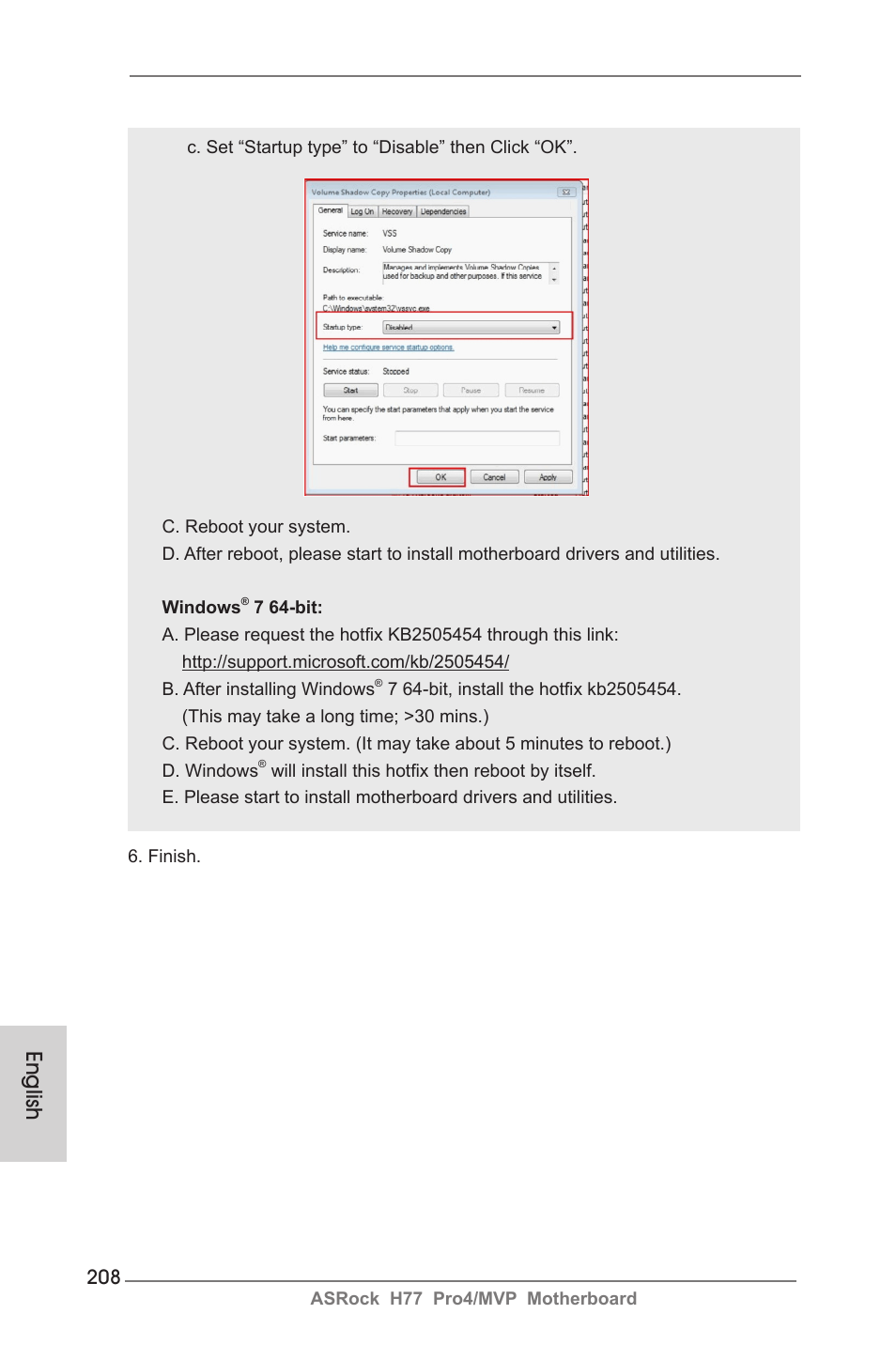 English | ASRock H77 Pro4__MVP User Manual | Page 208 / 208