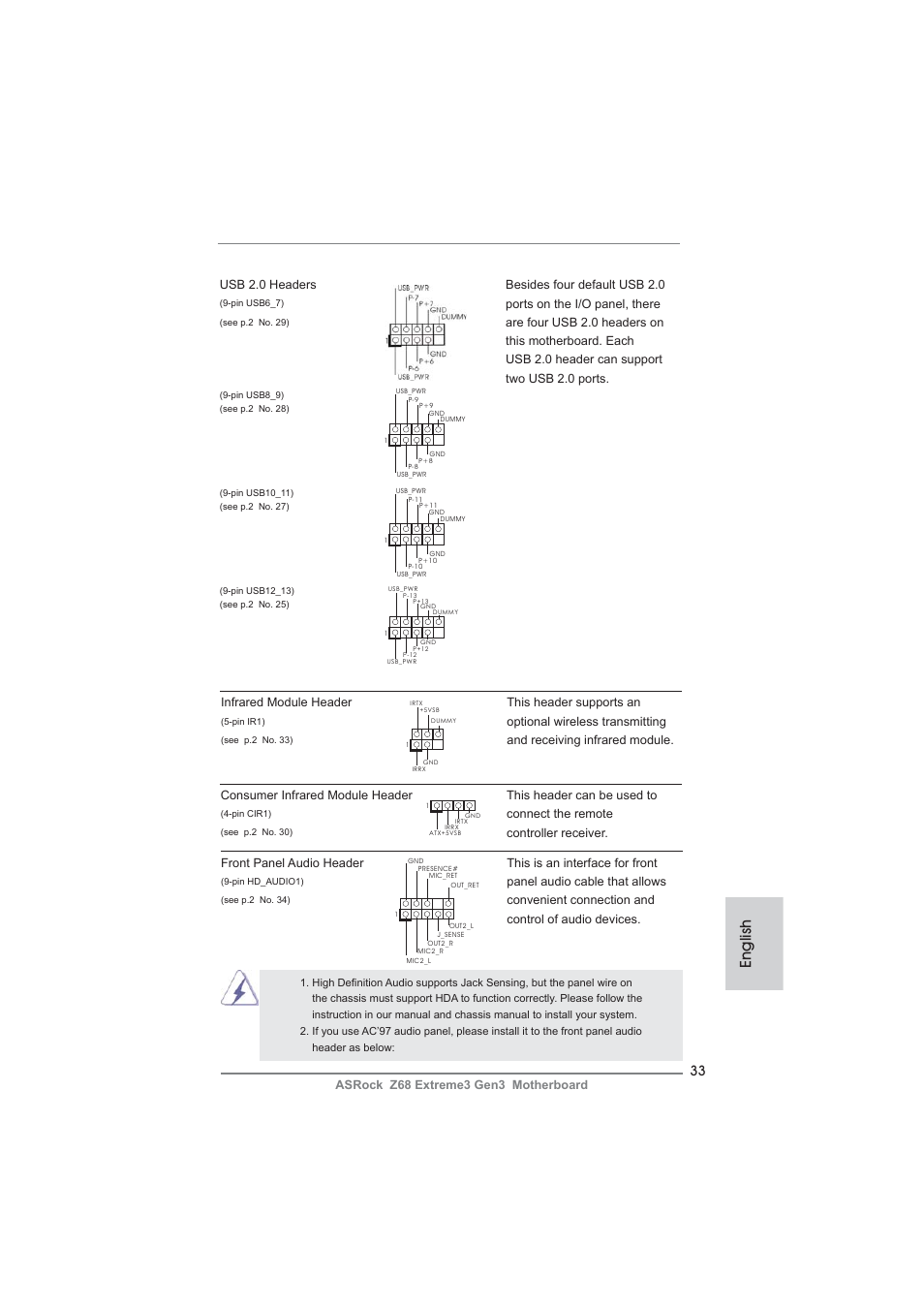 English | ASRock Z68 Extreme3 Gen3 User Manual | Page 33 / 217