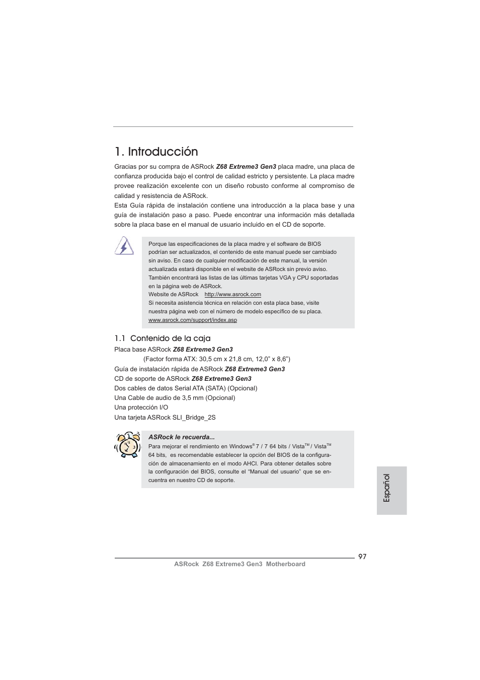 ASRock Z68 Extreme3 Gen3 User Manual | Page 97 / 217
