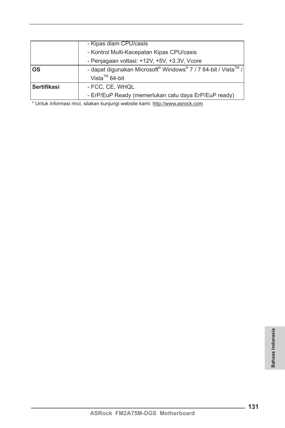 ASRock FM2A75M-DGS User Manual | Page 131 / 138