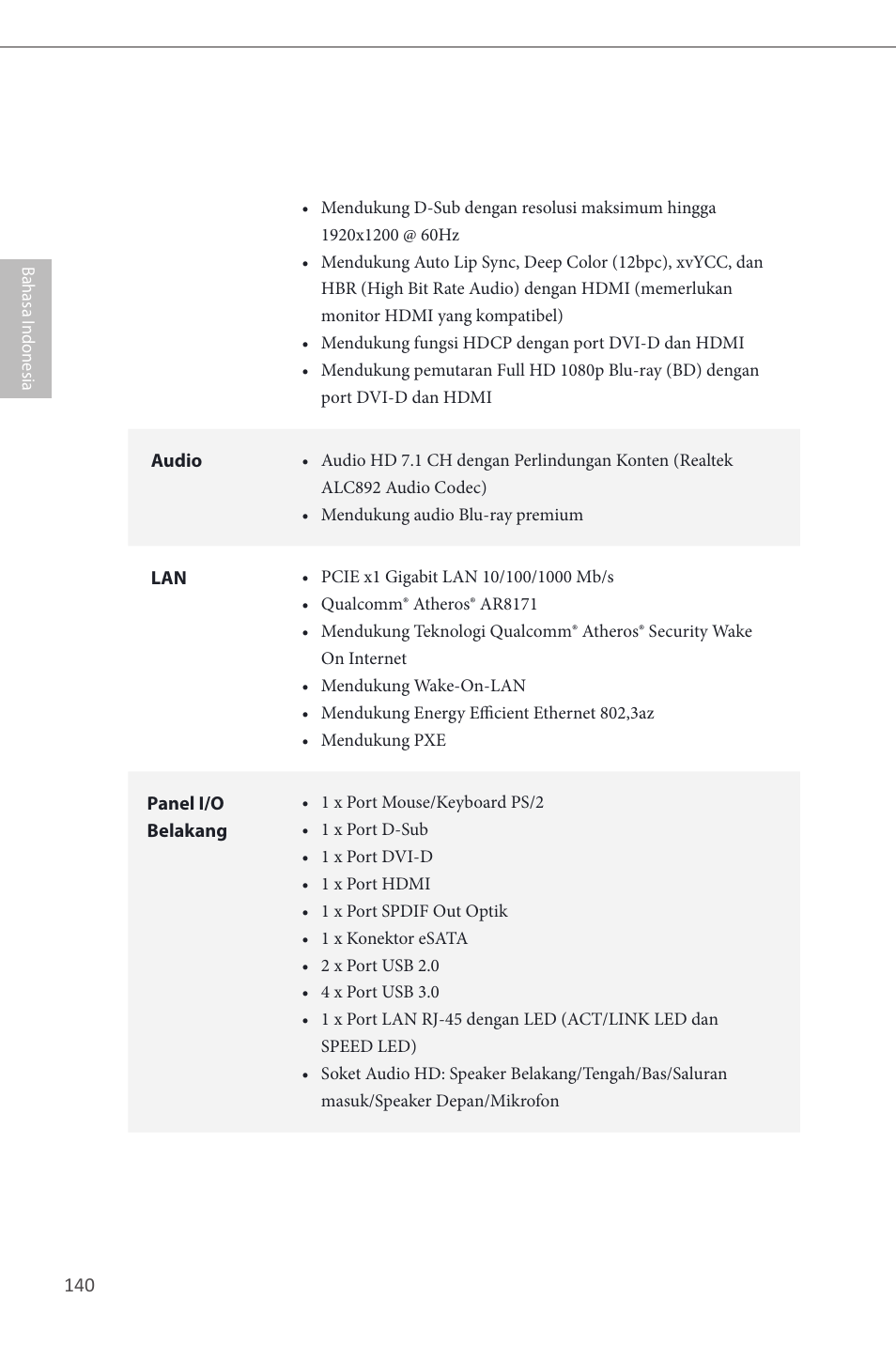 ASRock H87M-ITX User Manual | Page 141 / 149