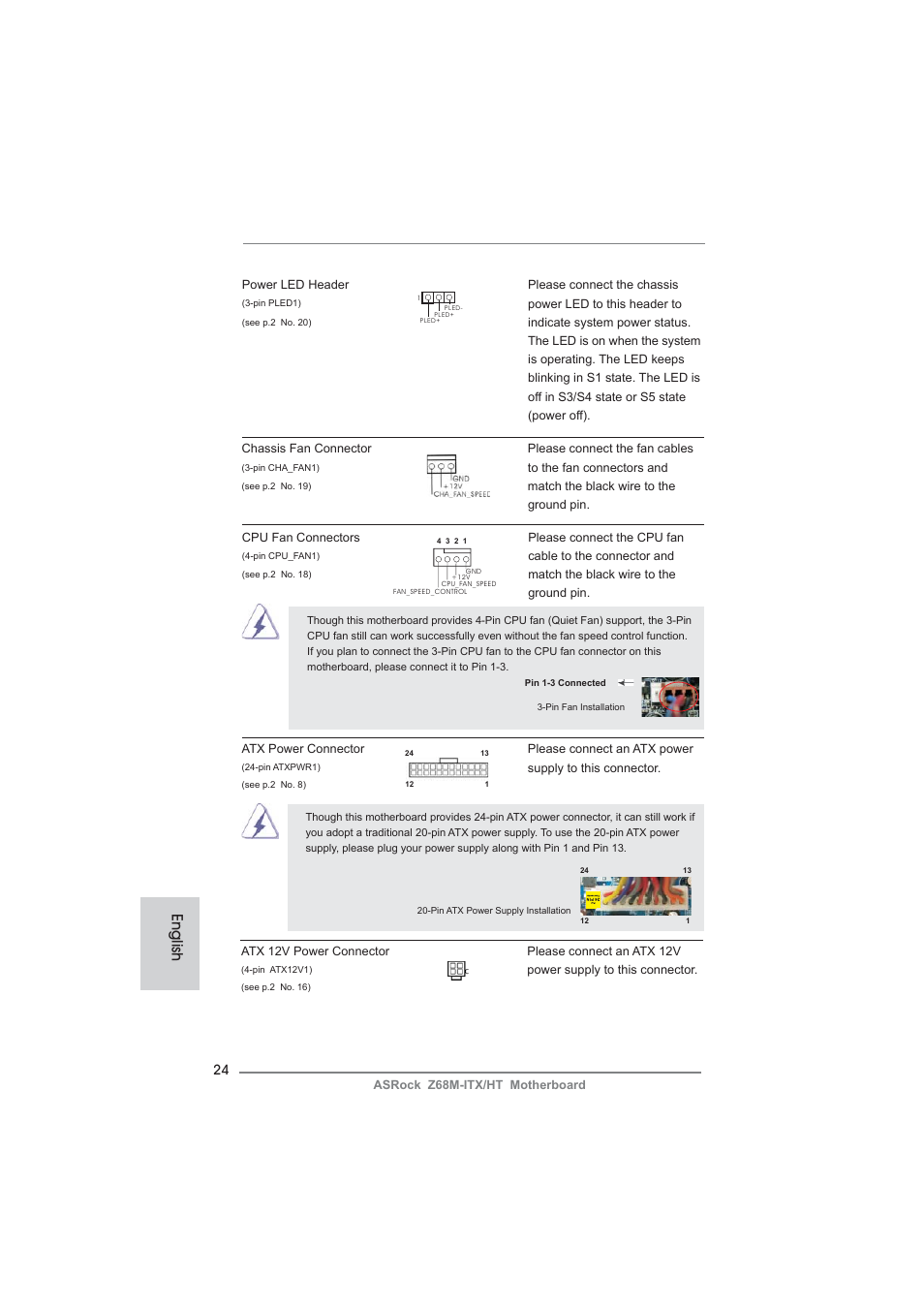 English | ASRock Z68M-ITX__HT User Manual | Page 24 / 154