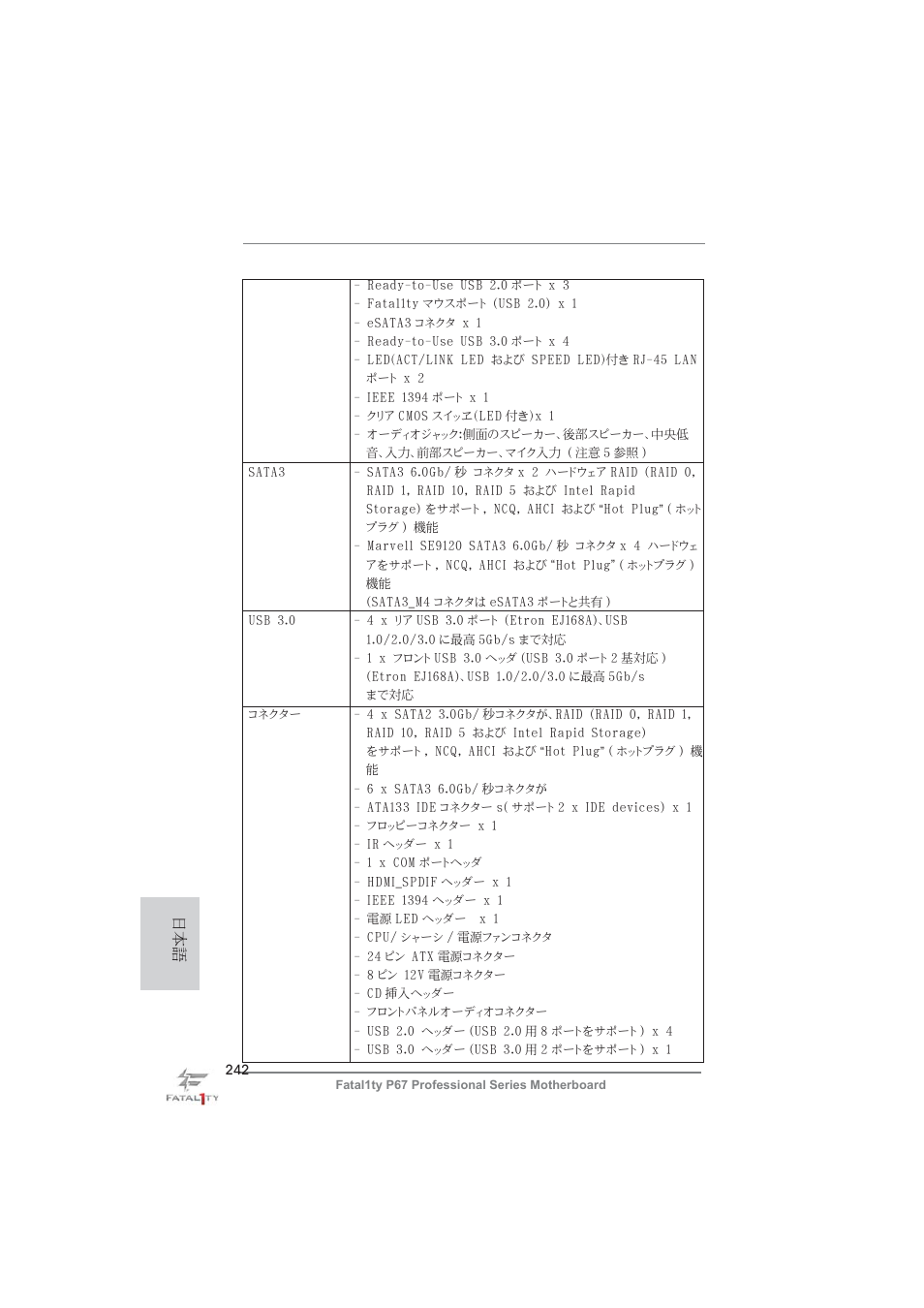 ASRock Fatal1ty P67 Professional User Manual | Page 242 / 314