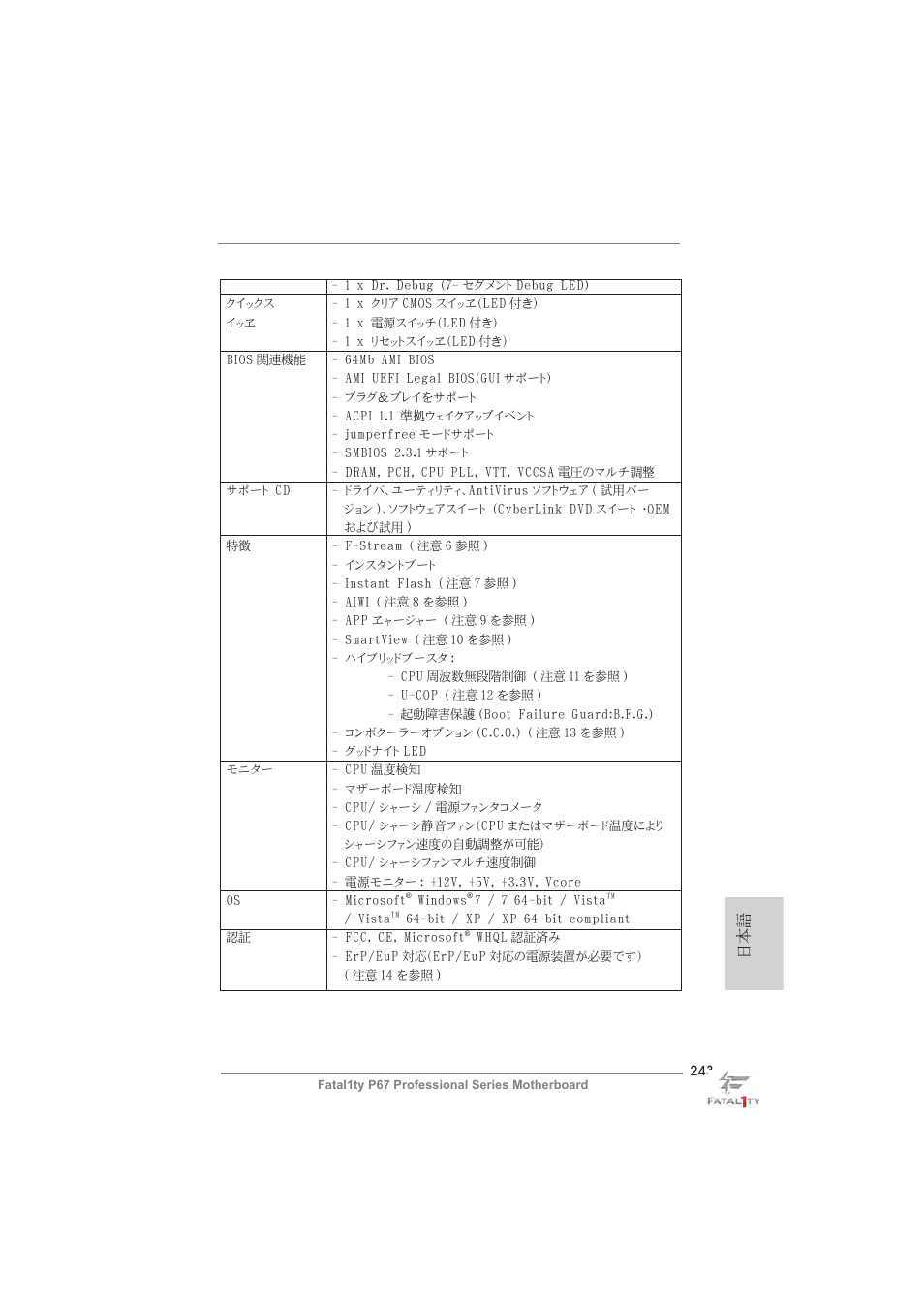 ASRock Fatal1ty P67 Professional User Manual | Page 243 / 314