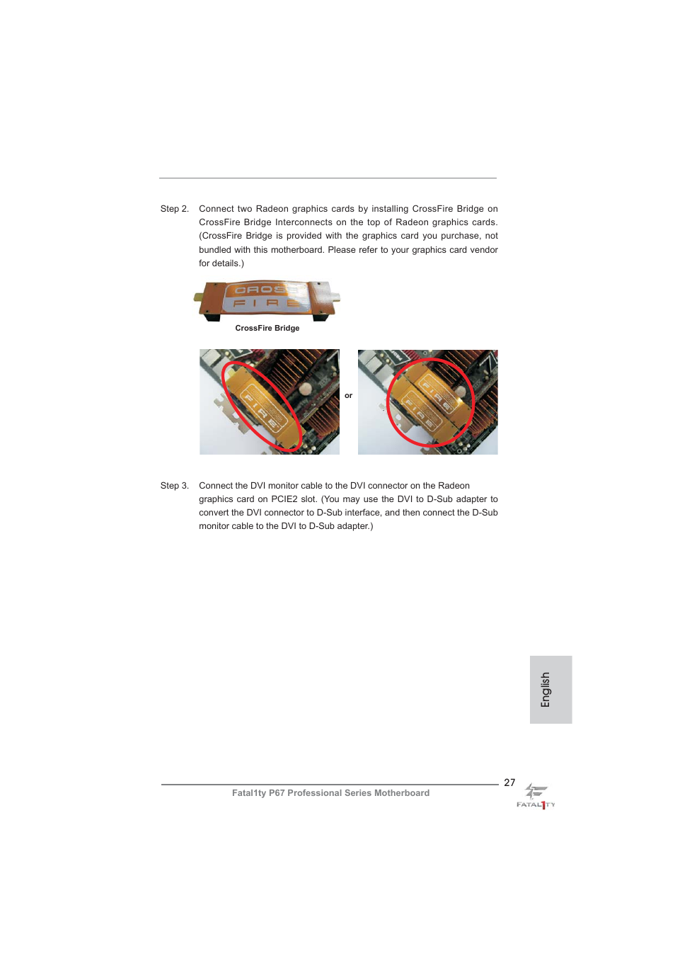 English | ASRock Fatal1ty P67 Professional User Manual | Page 27 / 314