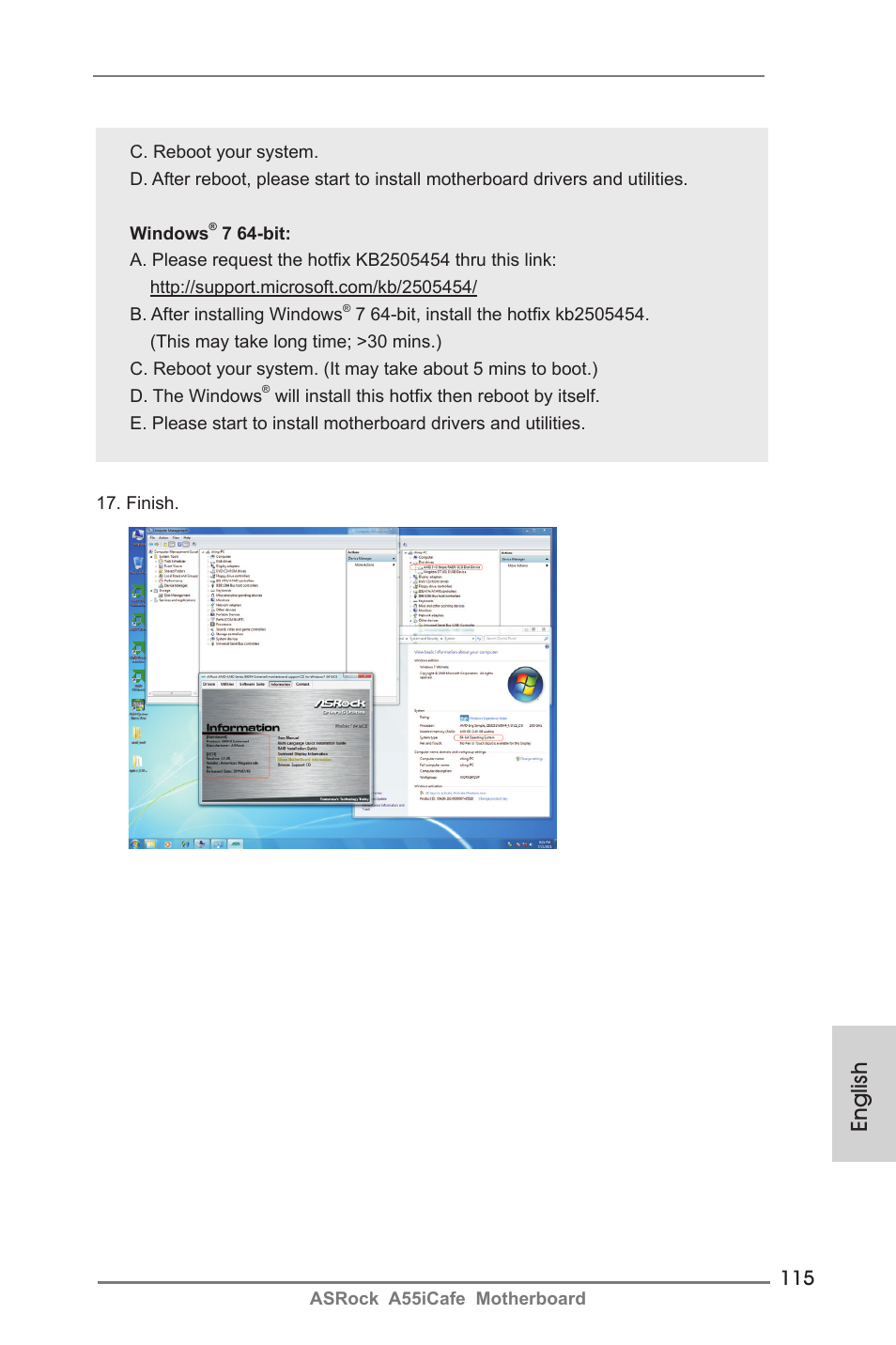 English | ASRock A55iCafe User Manual | Page 115 / 115