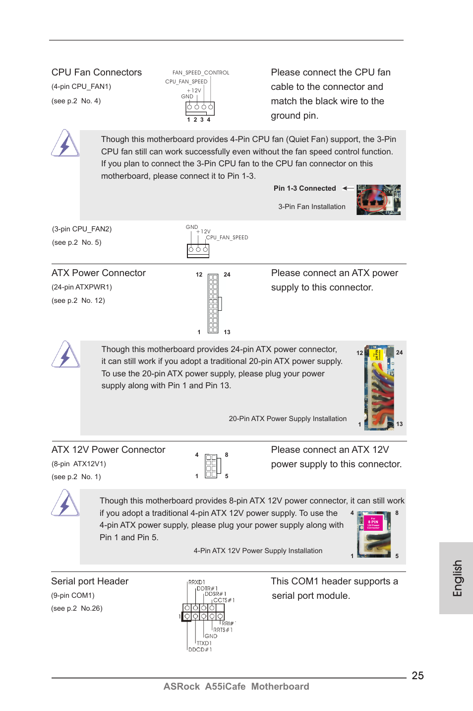 English | ASRock A55iCafe User Manual | Page 25 / 115
