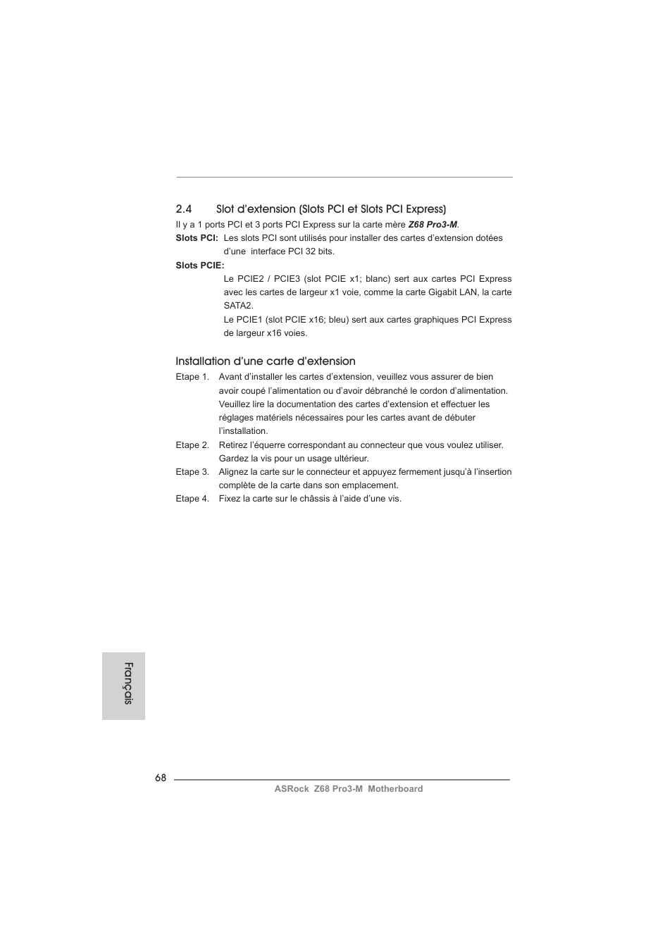 ASRock Z68 Pro3-M User Manual | Page 68 / 256