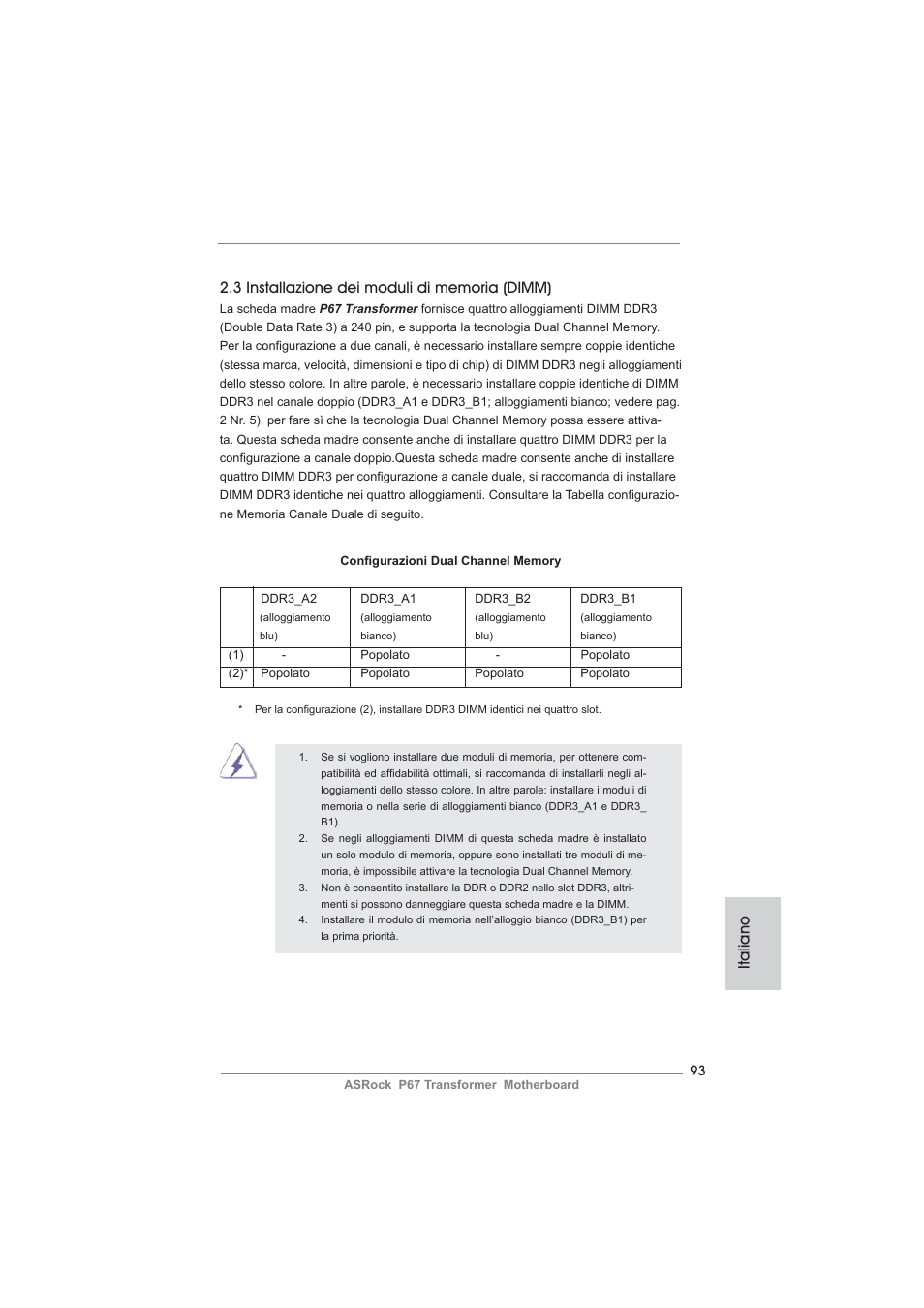 ASRock P67 Transformer User Manual | Page 93 / 266