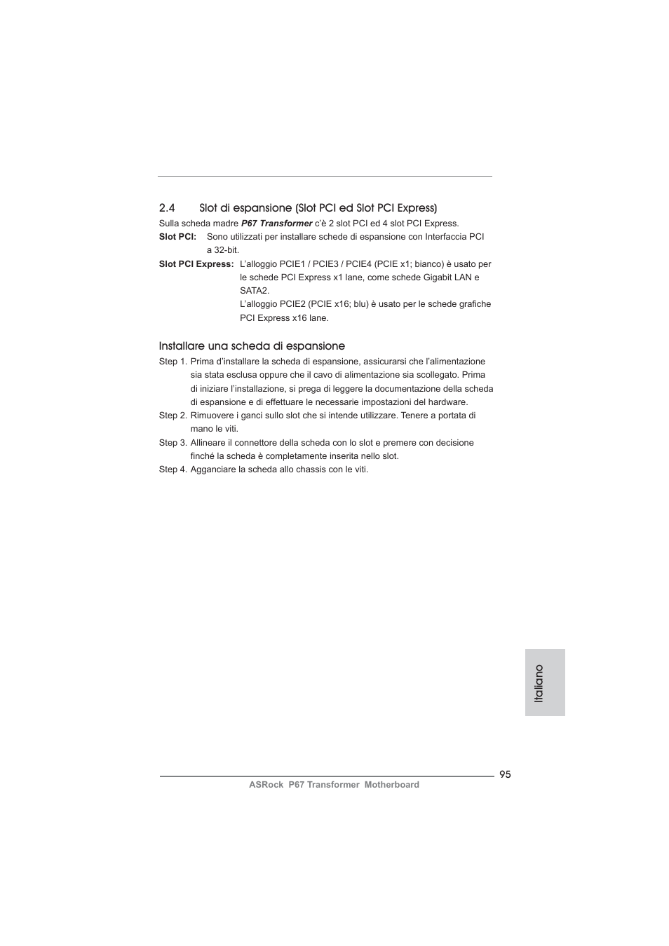 ASRock P67 Transformer User Manual | Page 95 / 266