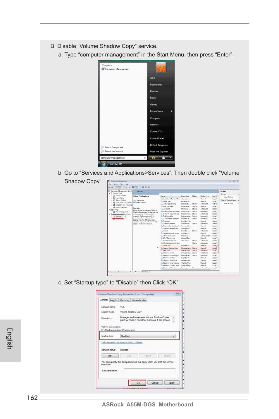 English | ASRock A55M-DGS User Manual | Page 162 / 163