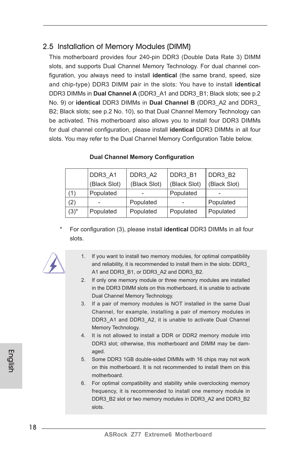 ASRock Z77 Extreme6 User Manual | Page 18 / 256