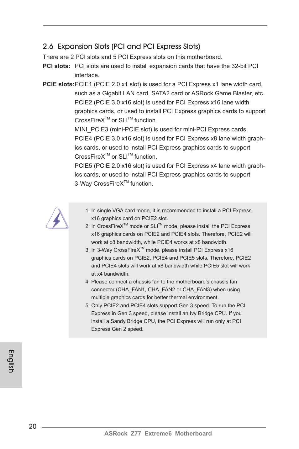 ASRock Z77 Extreme6 User Manual | Page 20 / 256
