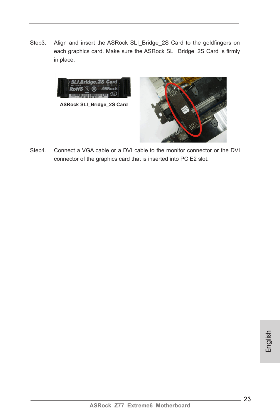 English | ASRock Z77 Extreme6 User Manual | Page 23 / 256