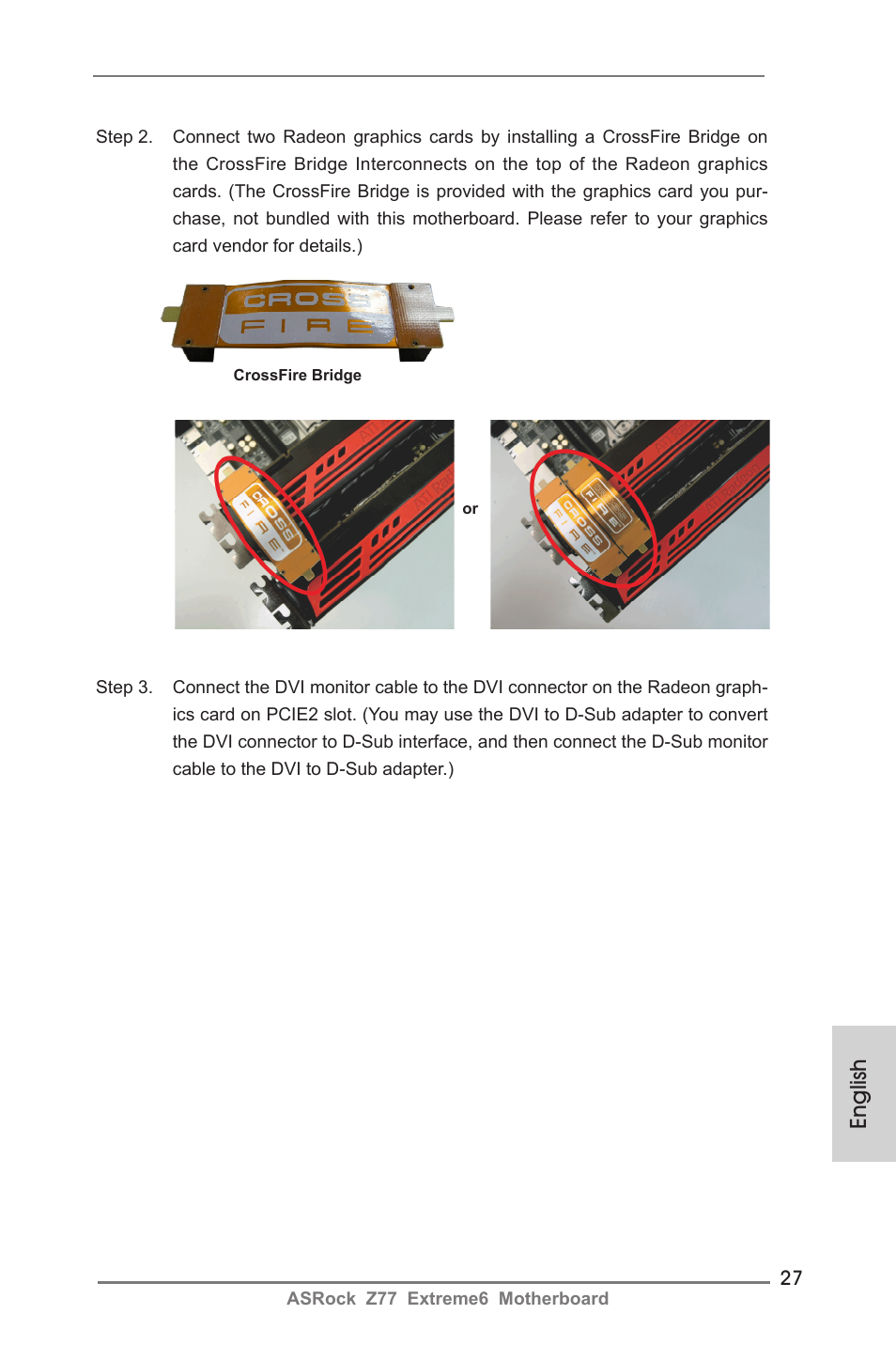 English | ASRock Z77 Extreme6 User Manual | Page 27 / 256