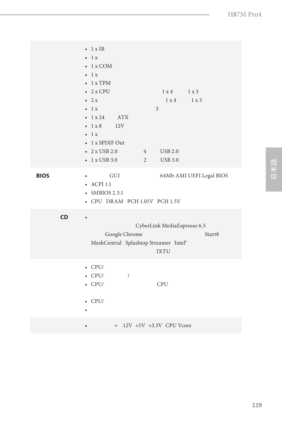 H 8 7m pro4 | ASRock H87M Pro4 User Manual | Page 121 / 163
