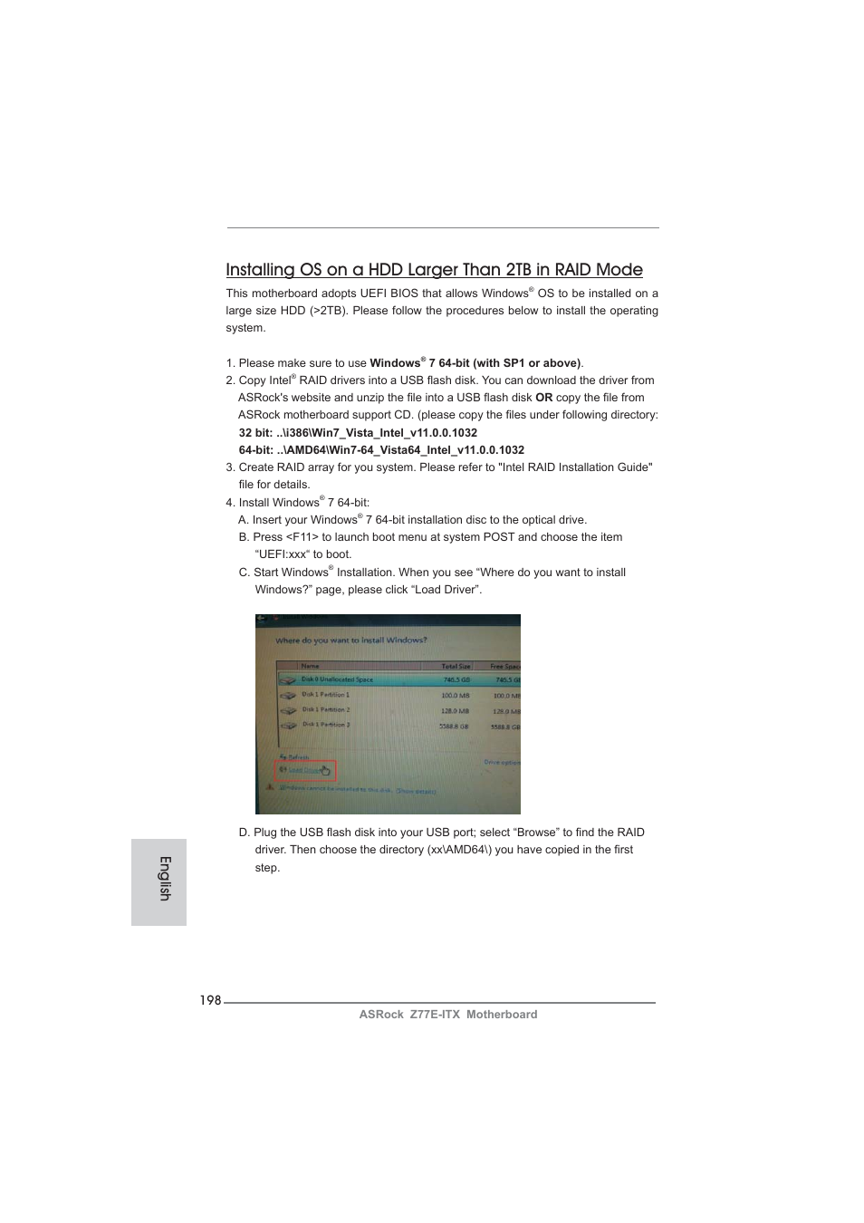 English | ASRock Z77E-ITX User Manual | Page 198 / 199