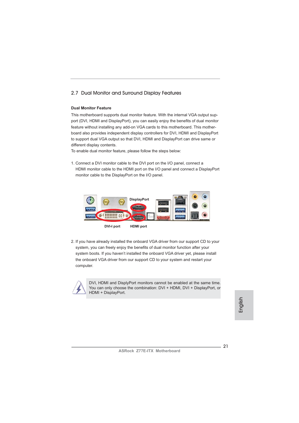 ASRock Z77E-ITX User Manual | Page 21 / 199