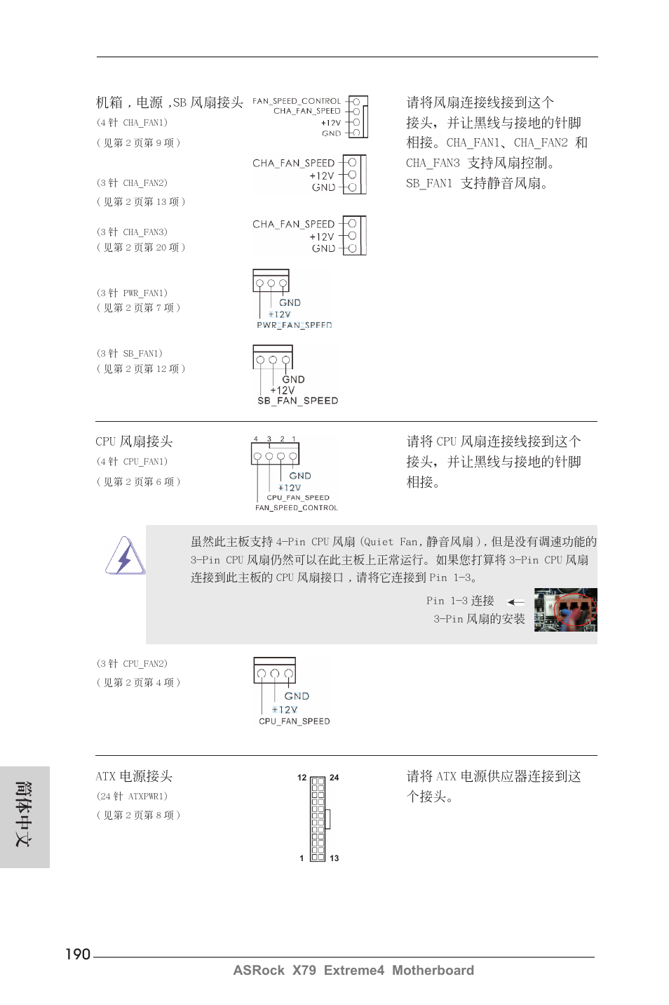 簡體中文 | ASRock X79 Extreme4 User Manual | Page 190 / 218
