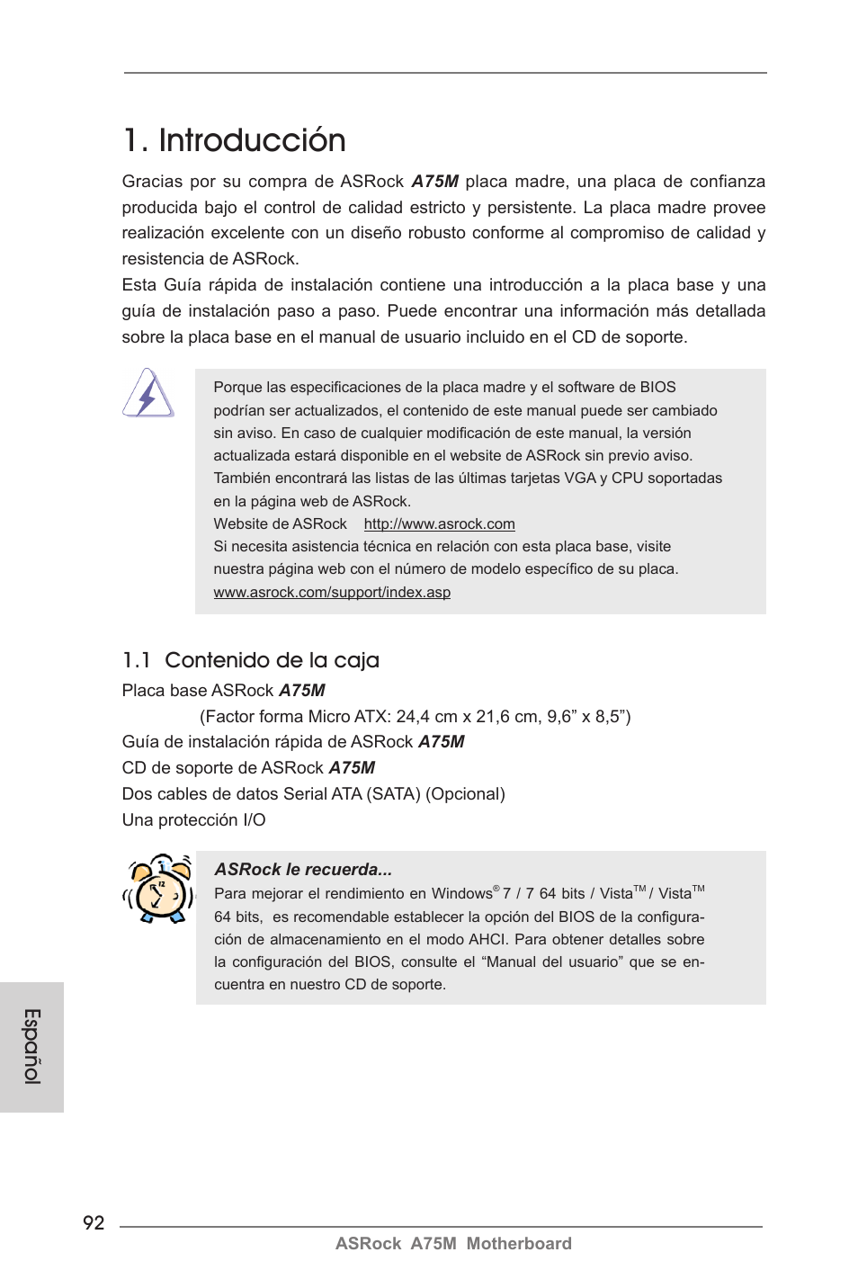 ASRock A75M User Manual | Page 92 / 234