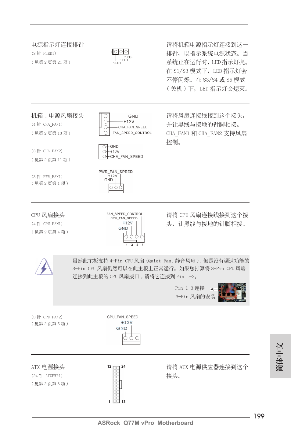 簡體中文 | ASRock Q77M vPro User Manual | Page 199 / 226