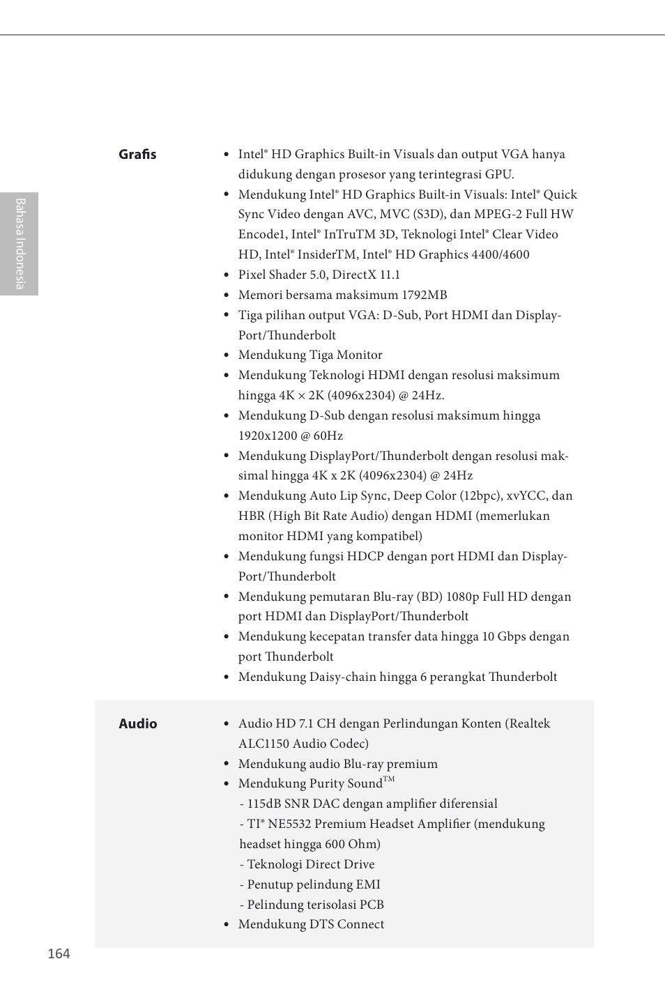 ASRock Z87 Extreme4__TB4 User Manual | Page 166 / 175