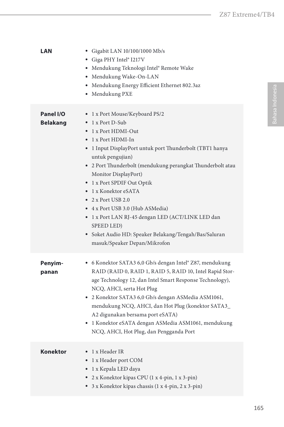 Z87 extreme4/tb4 | ASRock Z87 Extreme4__TB4 User Manual | Page 167 / 175