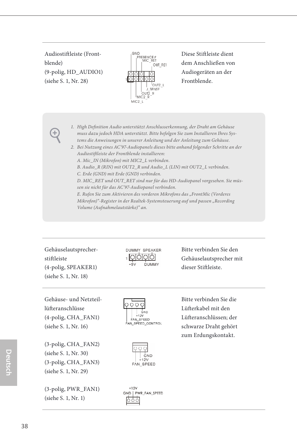 Deutsch | ASRock Z87 Extreme4__TB4 User Manual | Page 40 / 175