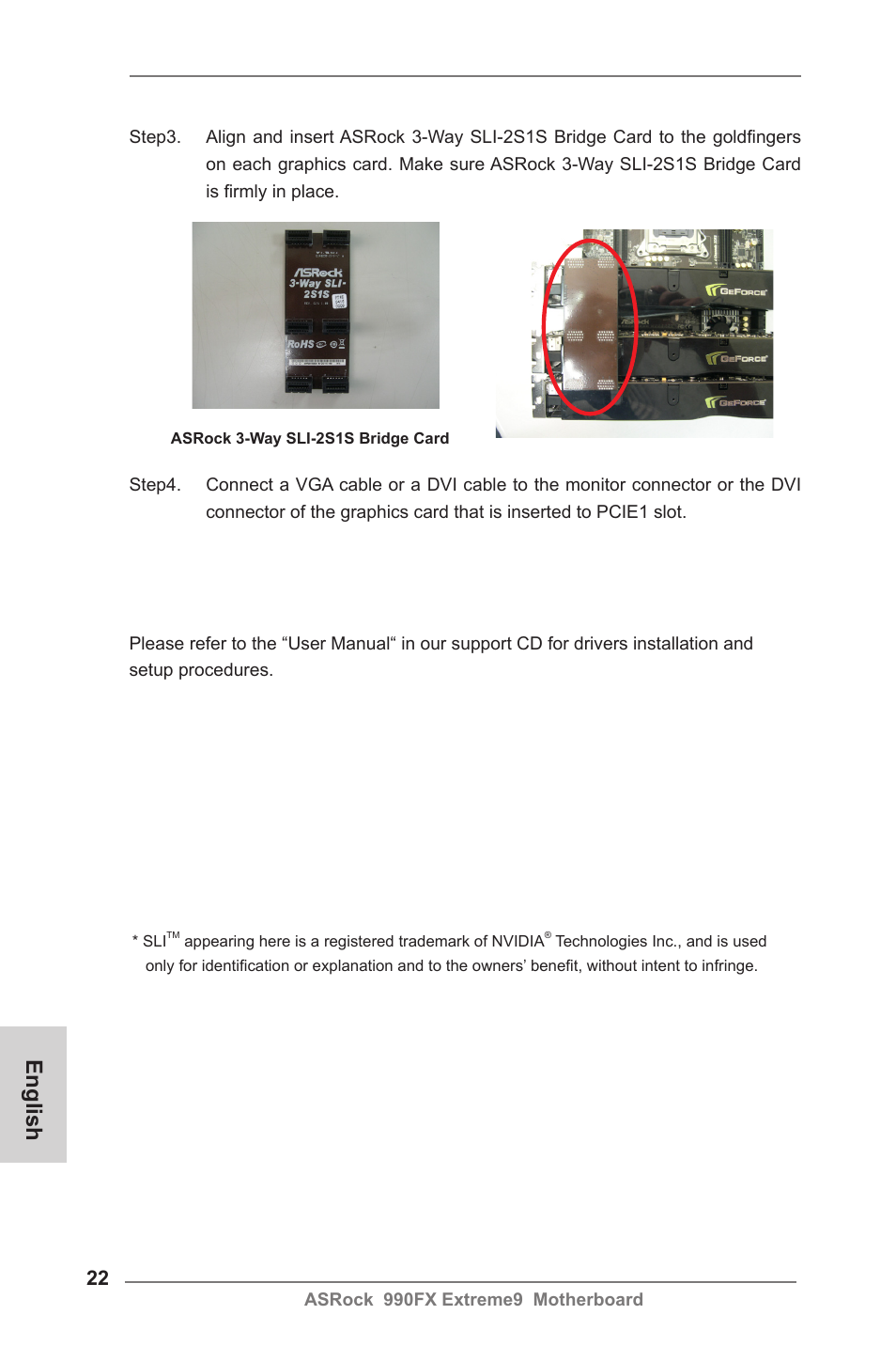 English | ASRock 990FX Extreme9 User Manual | Page 22 / 193