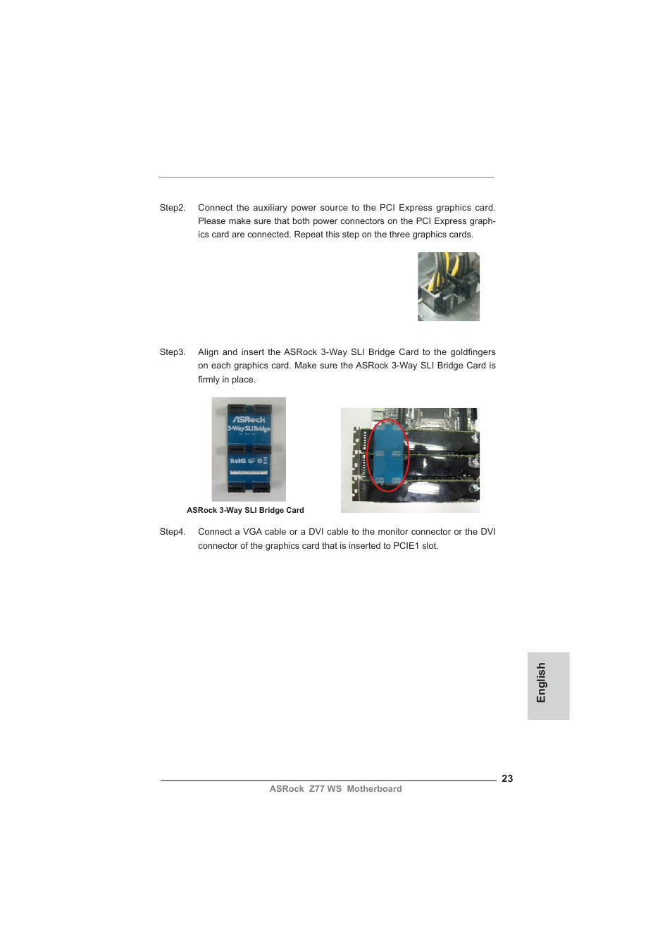 English | ASRock Z77 WS User Manual | Page 23 / 208
