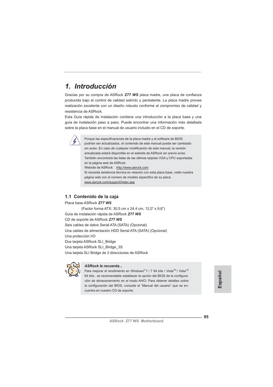 ASRock Z77 WS User Manual | Page 95 / 208