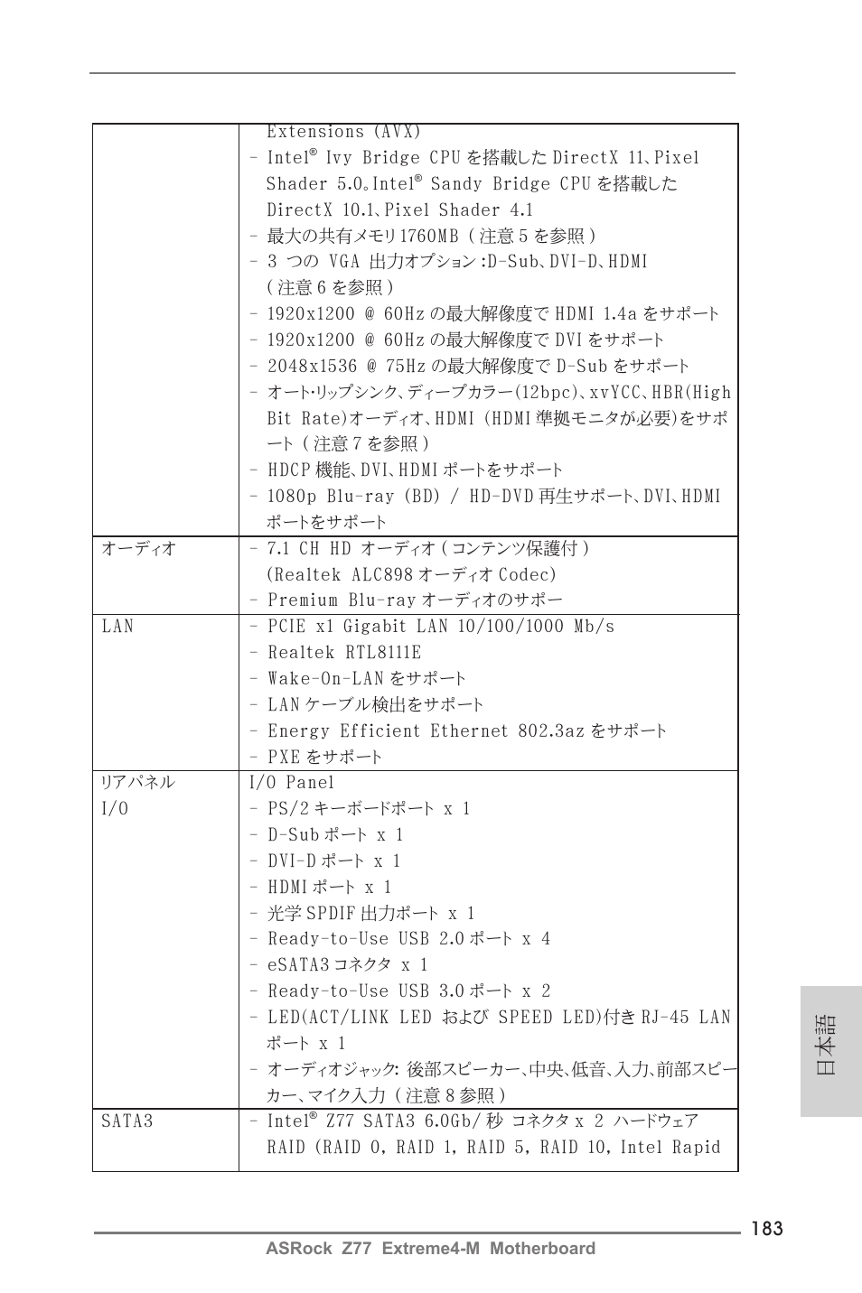 ASRock Z77 Extreme4-M User Manual | Page 183 / 237