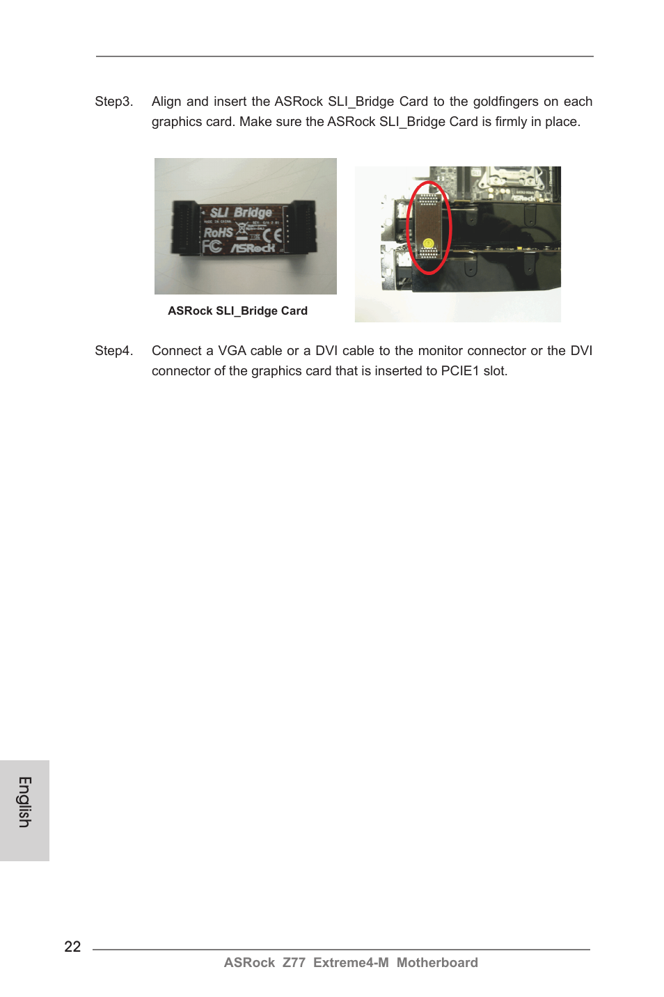English | ASRock Z77 Extreme4-M User Manual | Page 22 / 237