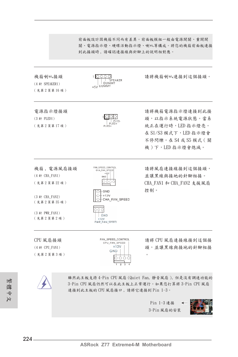 繁體中文 | ASRock Z77 Extreme4-M User Manual | Page 224 / 237
